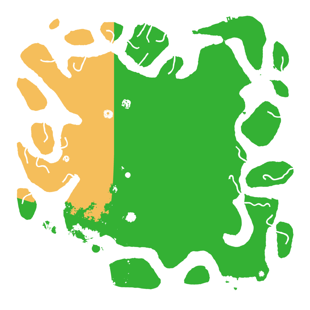 Biome Rust Map: Procedural Map, Size: 5000, Seed: 11092001