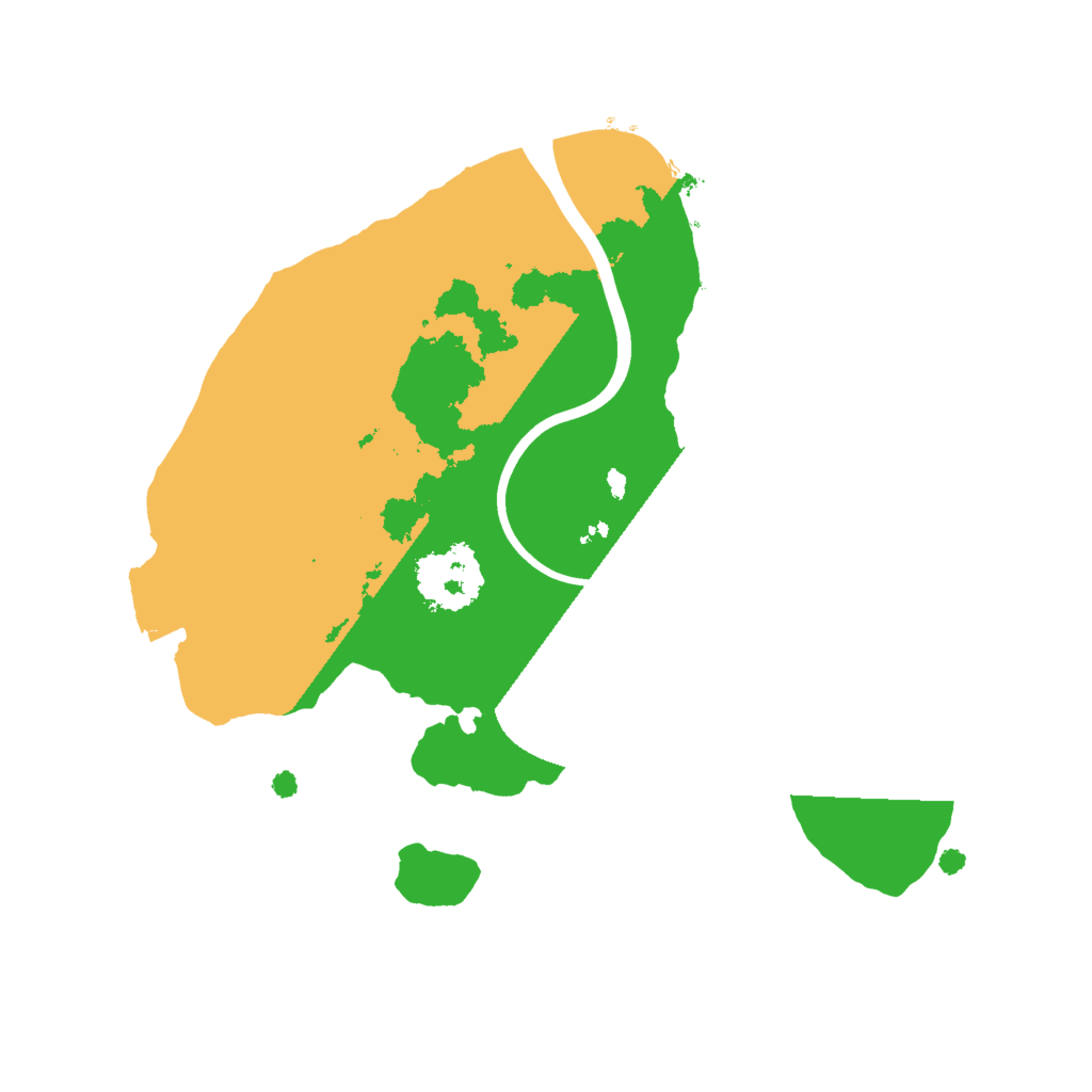 Biome Rust Map: Procedural Map, Size: 1700, Seed: 535433345