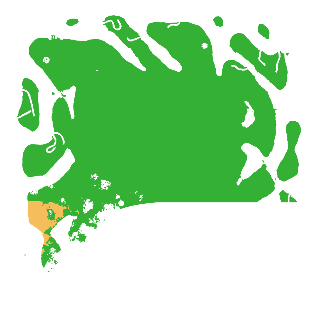 Biome Rust Map: Procedural Map, Size: 5000, Seed: 151400792