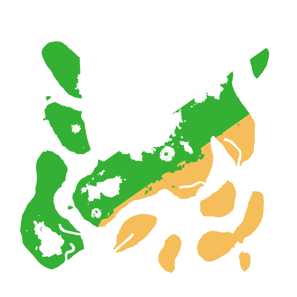 Biome Rust Map: Procedural Map, Size: 3000, Seed: 1100919460