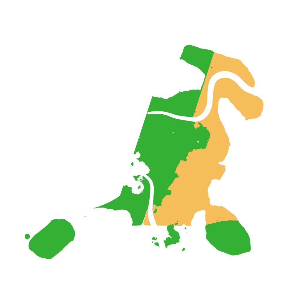 Biome Rust Map: Procedural Map, Size: 2250, Seed: 73834