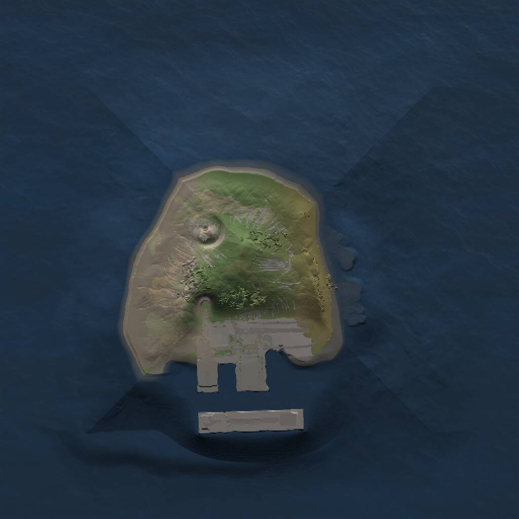 Rust Map: Procedural Map, Size: 1000, Seed: 337, 2 Monuments