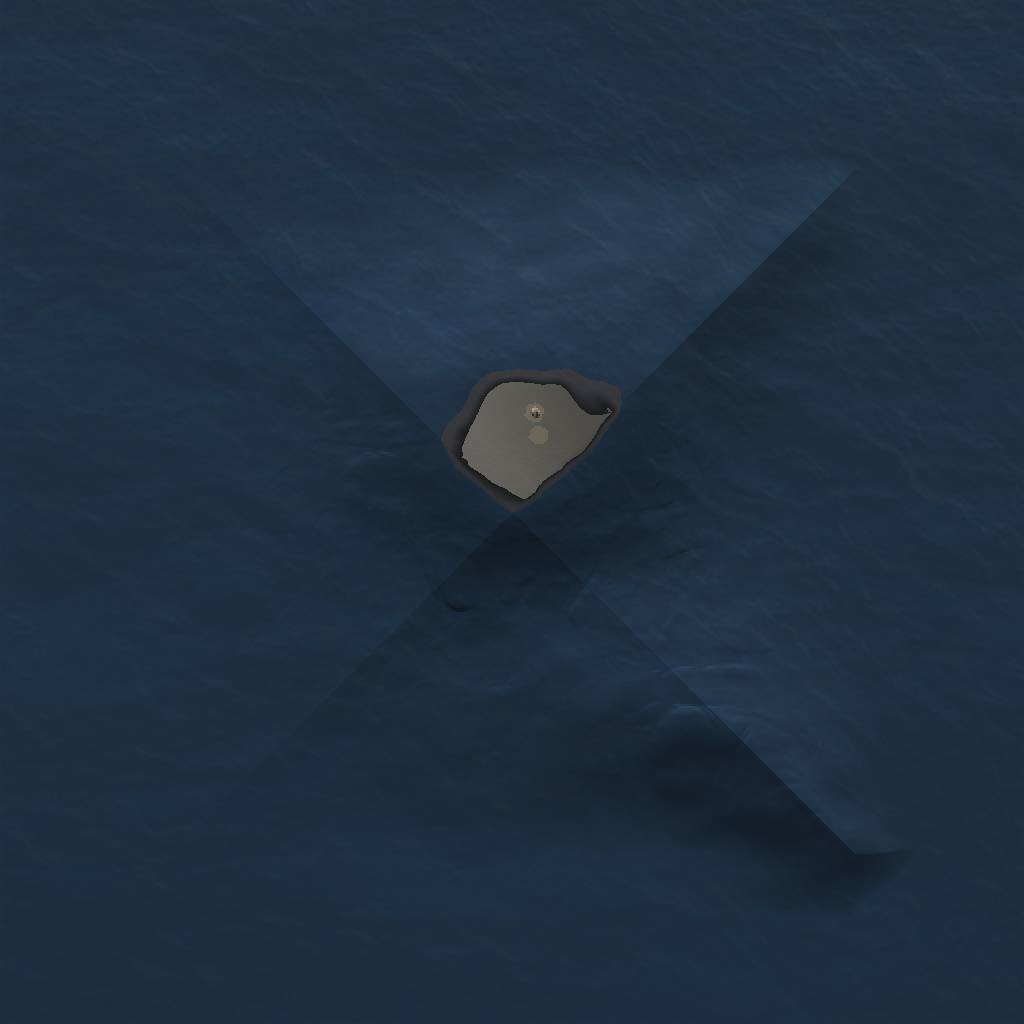 Rust Map: Procedural Map, Size: 1000, Seed: 53836211, 3 Monuments