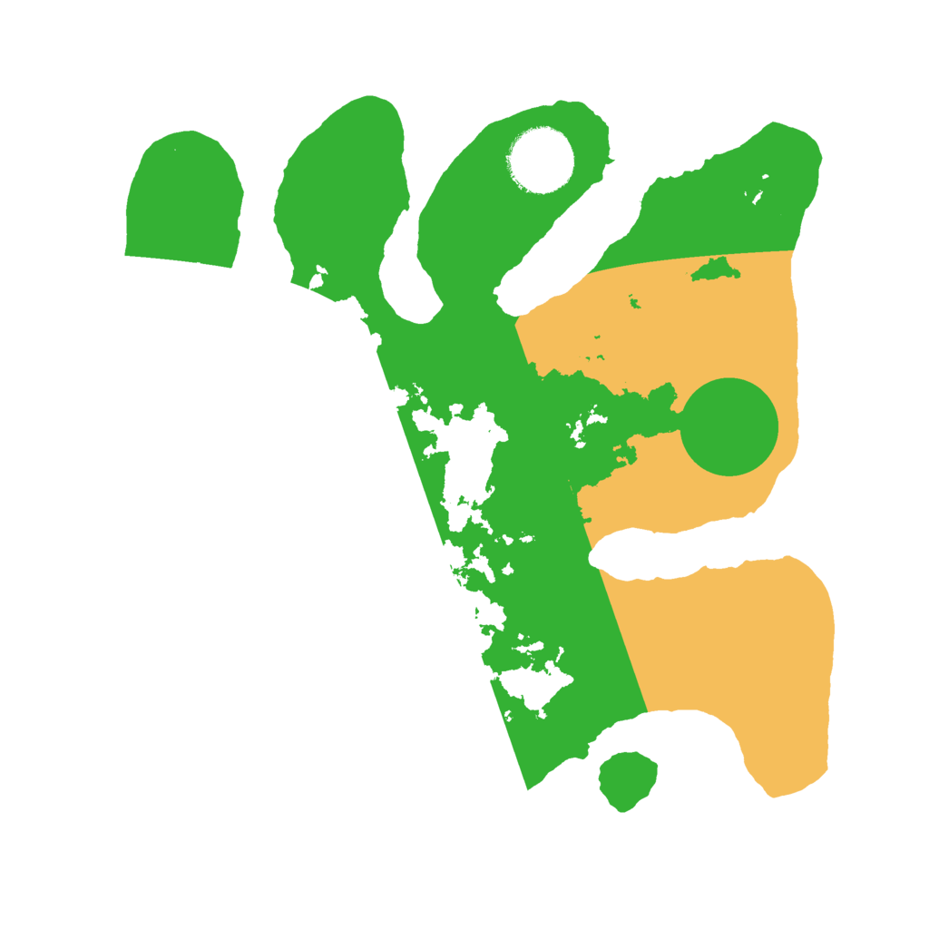 Biome Rust Map: Barren, Size: 2500, Seed: 3257401