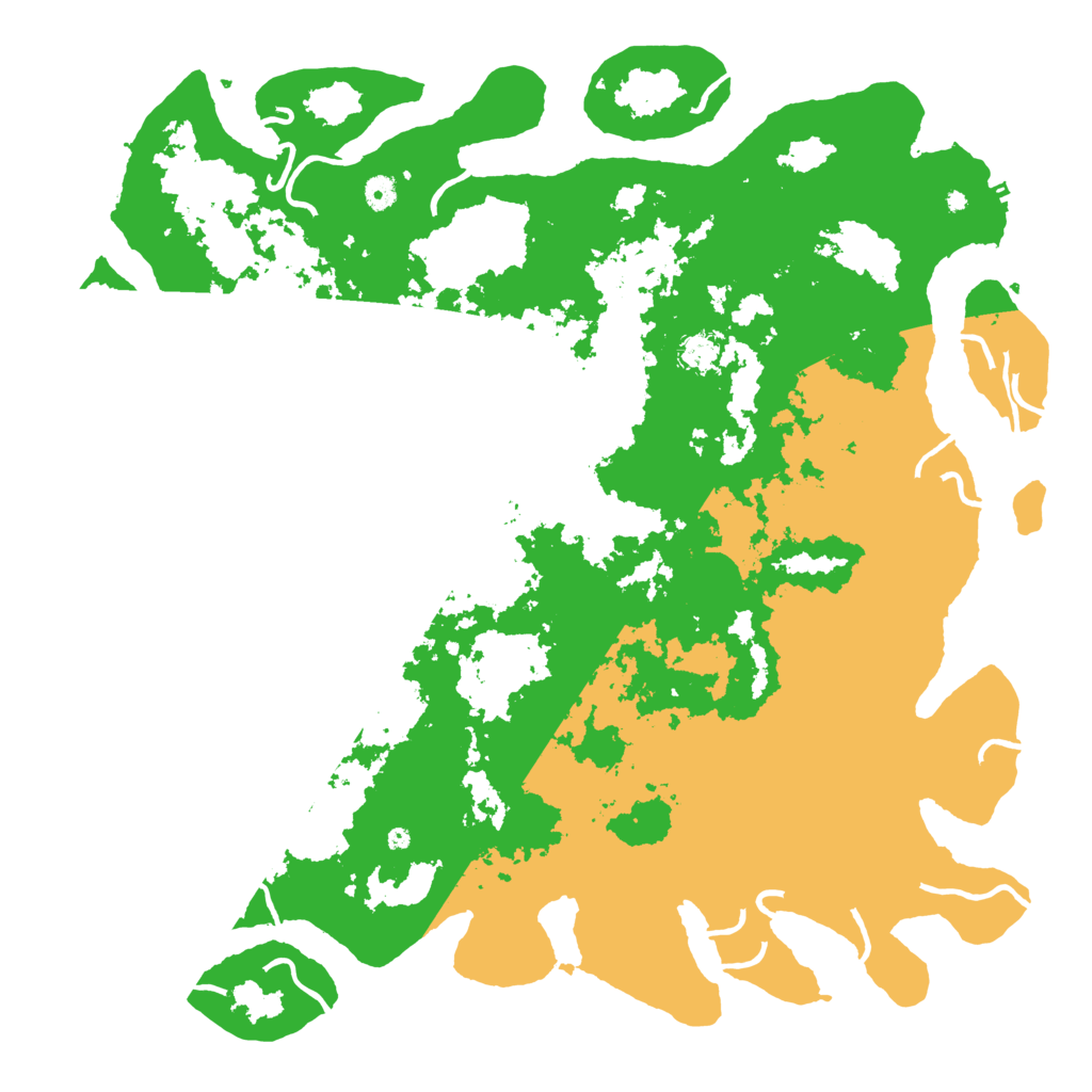 Biome Rust Map: Procedural Map, Size: 5000, Seed: 37609924