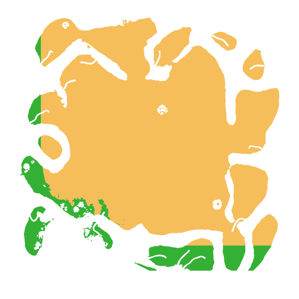 Biome Rust Map: Procedural Map, Size: 4500, Seed: 1031844500