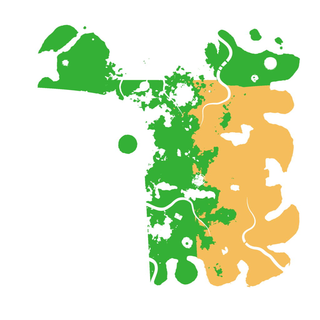 Biome Rust Map: Procedural Map, Size: 4500, Seed: 1688833026
