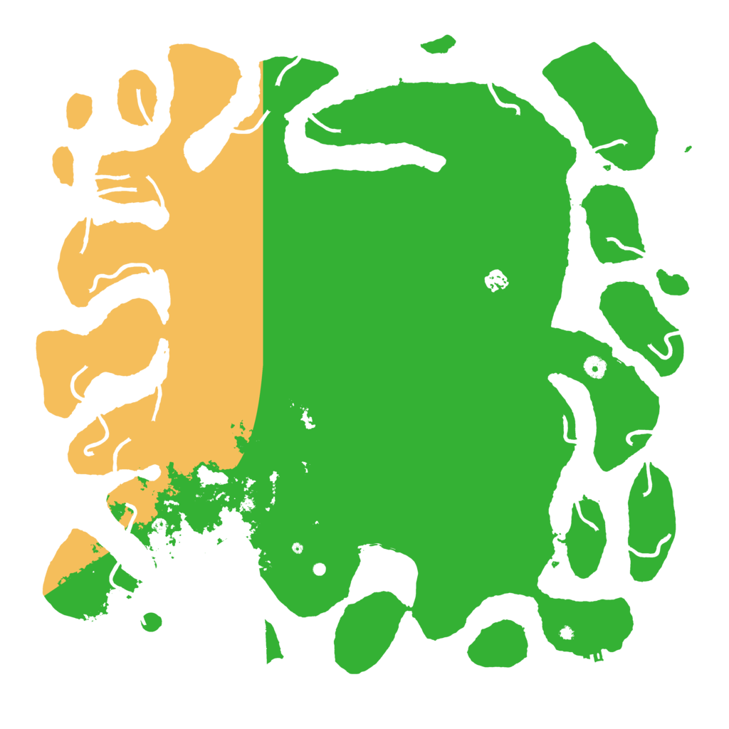 Biome Rust Map: Procedural Map, Size: 5000, Seed: 9818