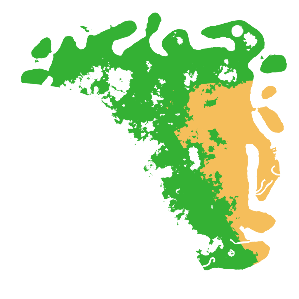 Biome Rust Map: Procedural Map, Size: 4500, Seed: 6193993