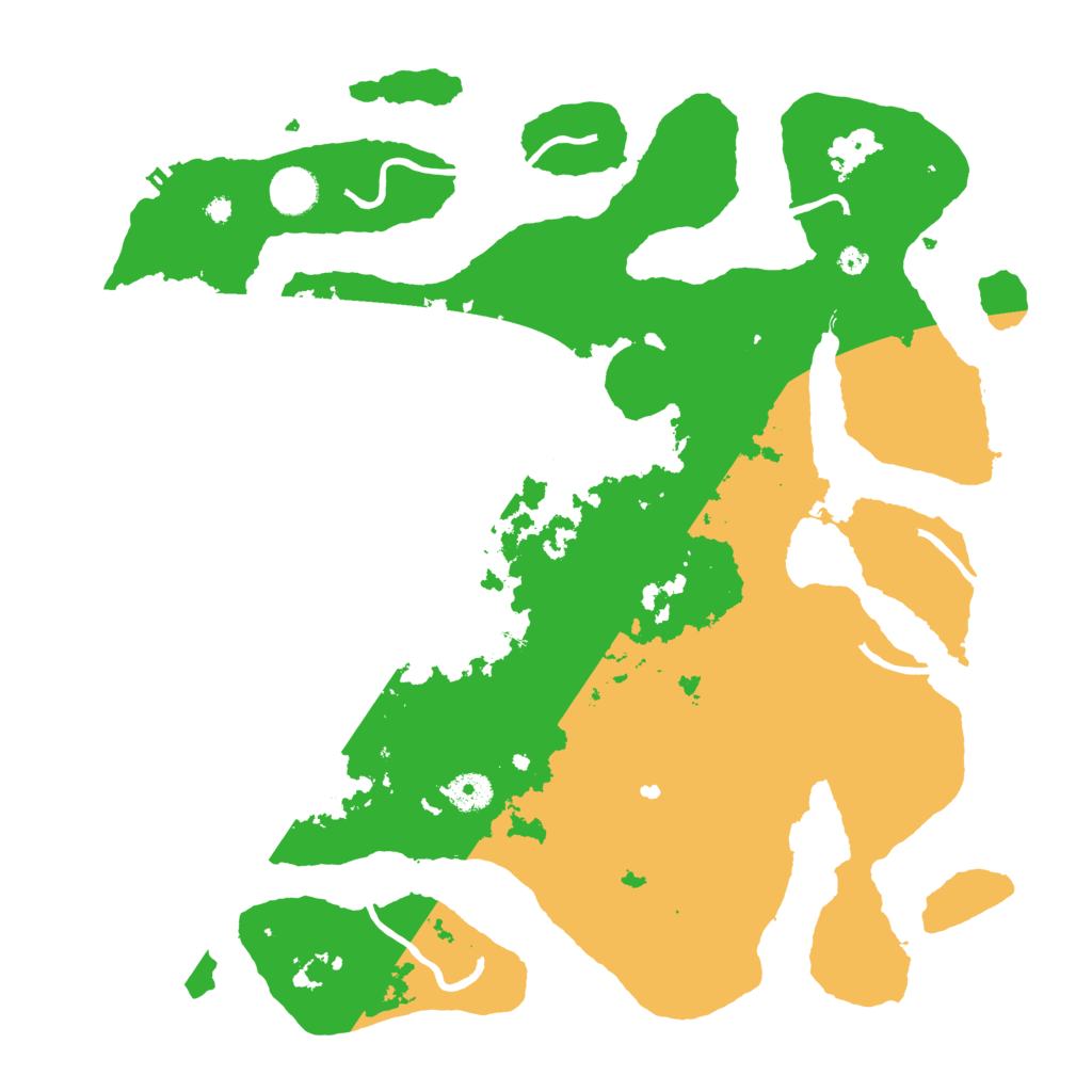Biome Rust Map: Procedural Map, Size: 4000, Seed: 533698