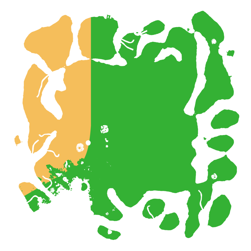 Biome Rust Map: Procedural Map, Size: 4500, Seed: 6253836