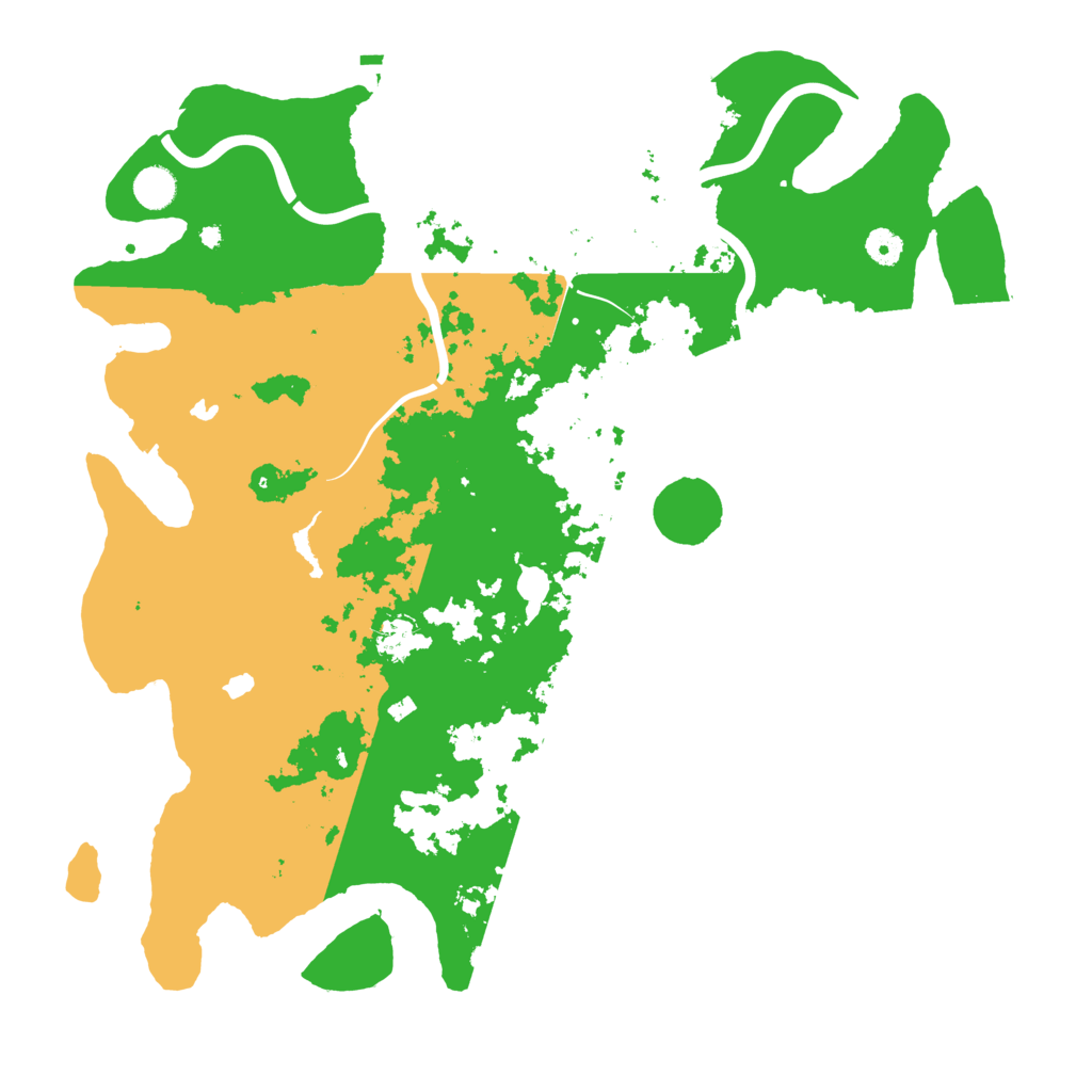 Biome Rust Map: Procedural Map, Size: 4500, Seed: 5415563