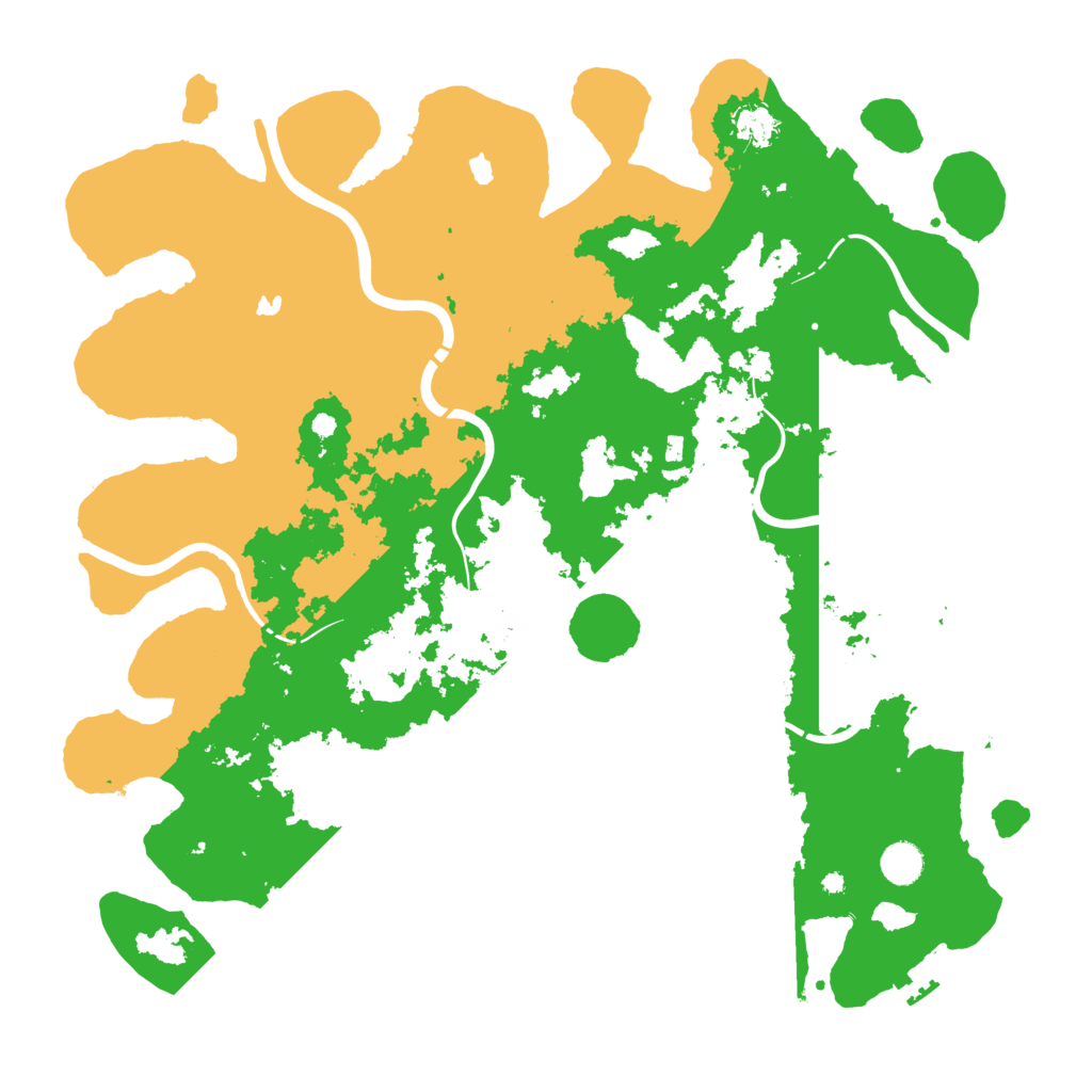Biome Rust Map: Procedural Map, Size: 4500, Seed: 5651648
