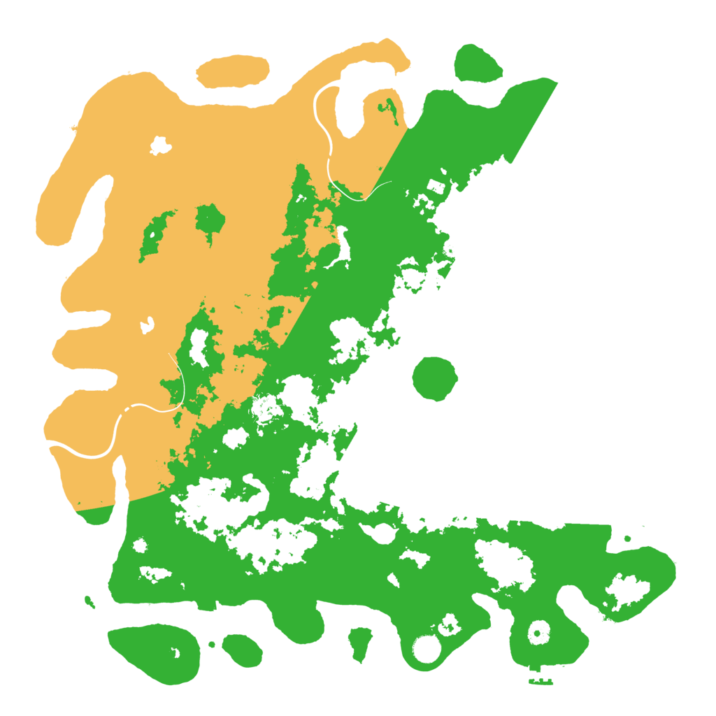 Biome Rust Map: Procedural Map, Size: 4500, Seed: 4843327