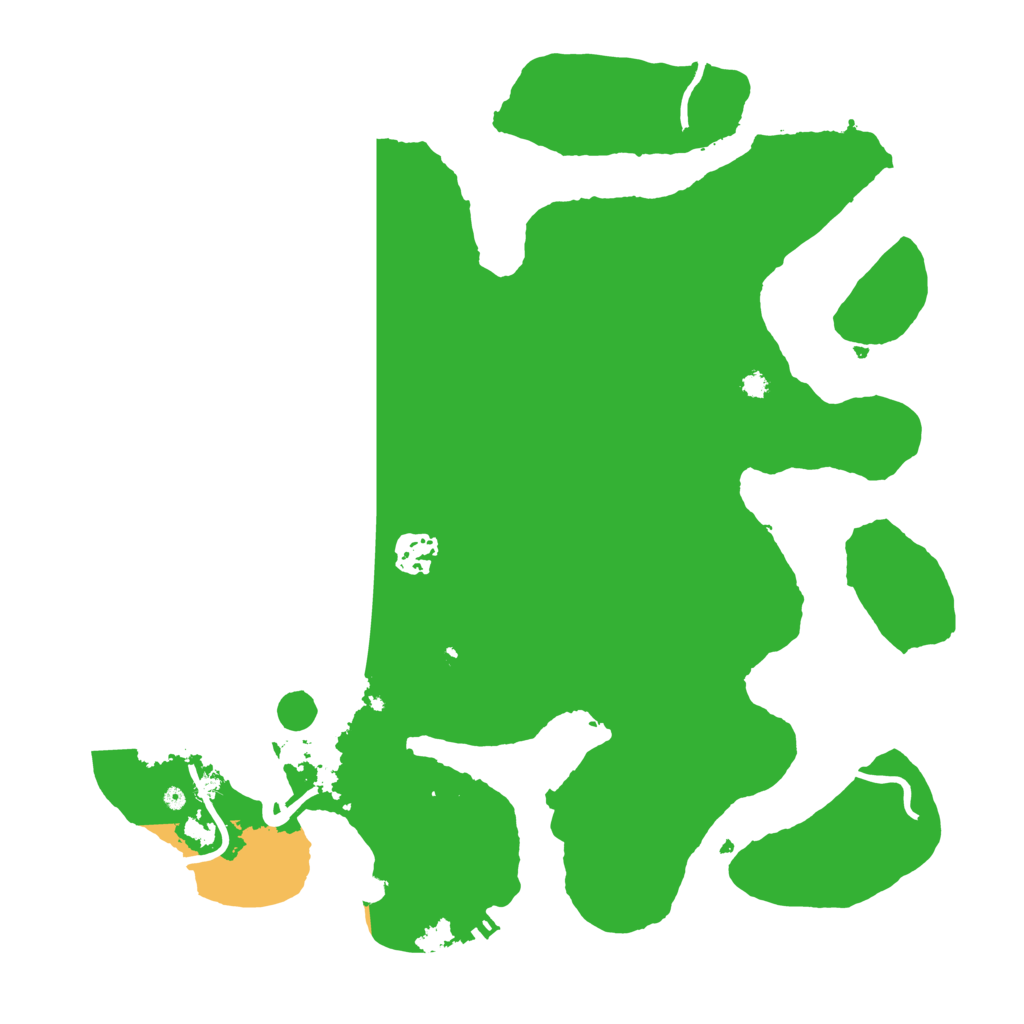 Biome Rust Map: Procedural Map, Size: 3500, Seed: 5922536