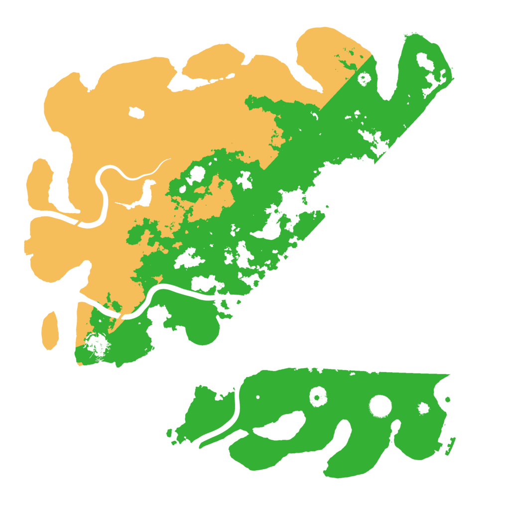 Biome Rust Map: Procedural Map, Size: 4000, Seed: 1215