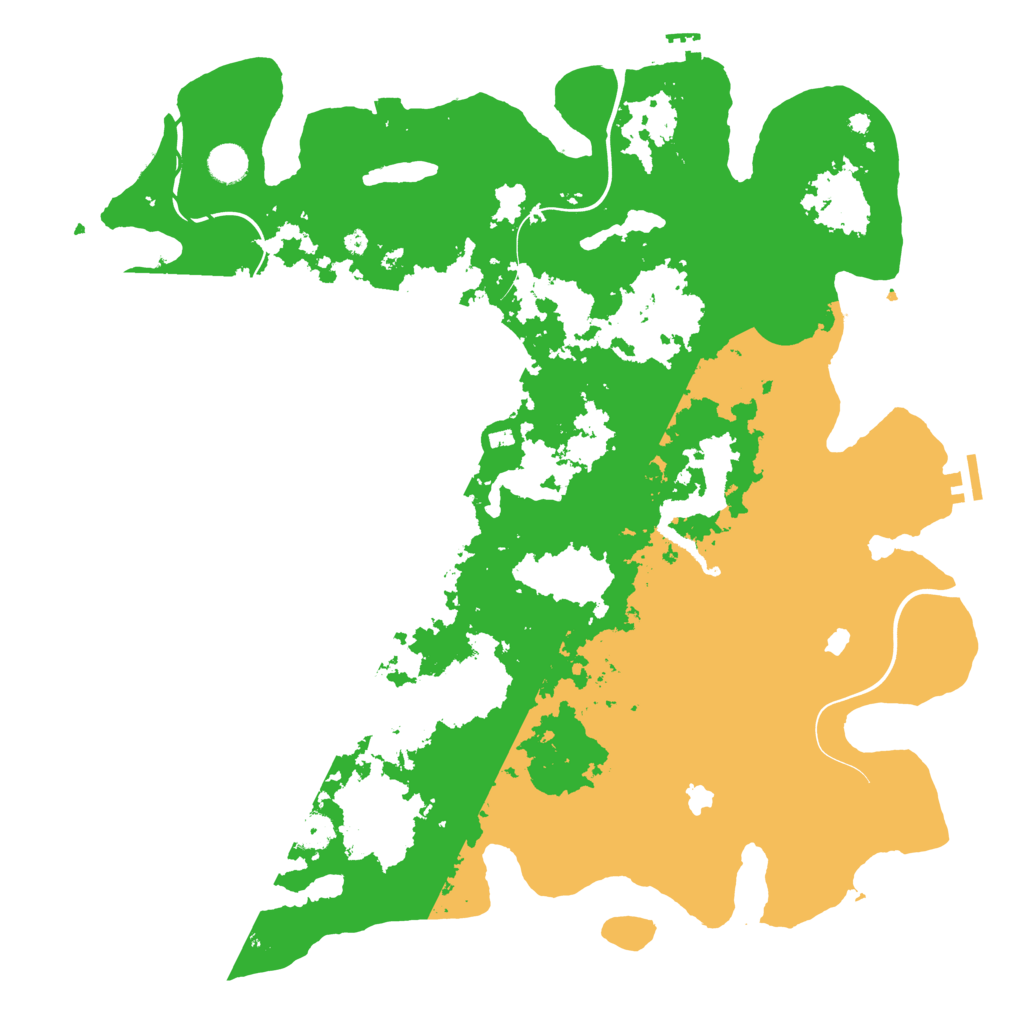 Biome Rust Map: Procedural Map, Size: 4500, Seed: 503038