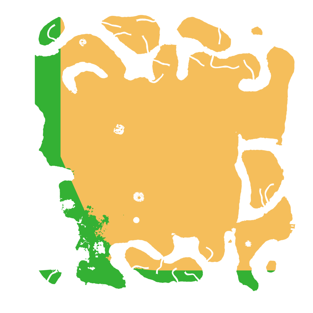 Biome Rust Map: Procedural Map, Size: 4500, Seed: 431165487