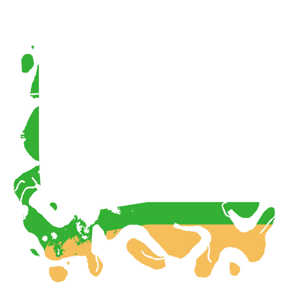 Biome Rust Map: Procedural Map, Size: 4600, Seed: 10000