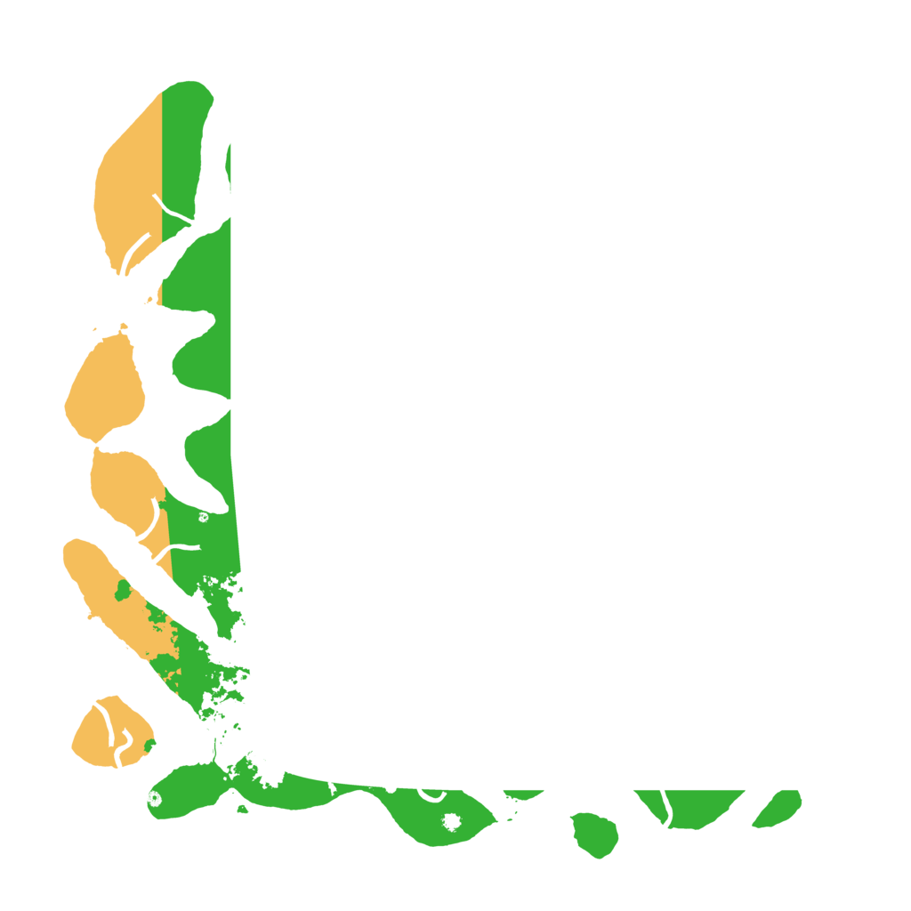 Biome Rust Map: Procedural Map, Size: 4500, Seed: 1296495