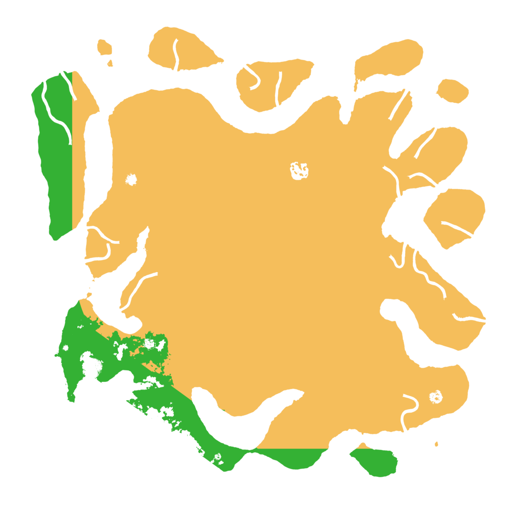 Biome Rust Map: Procedural Map, Size: 4050, Seed: 1045089693