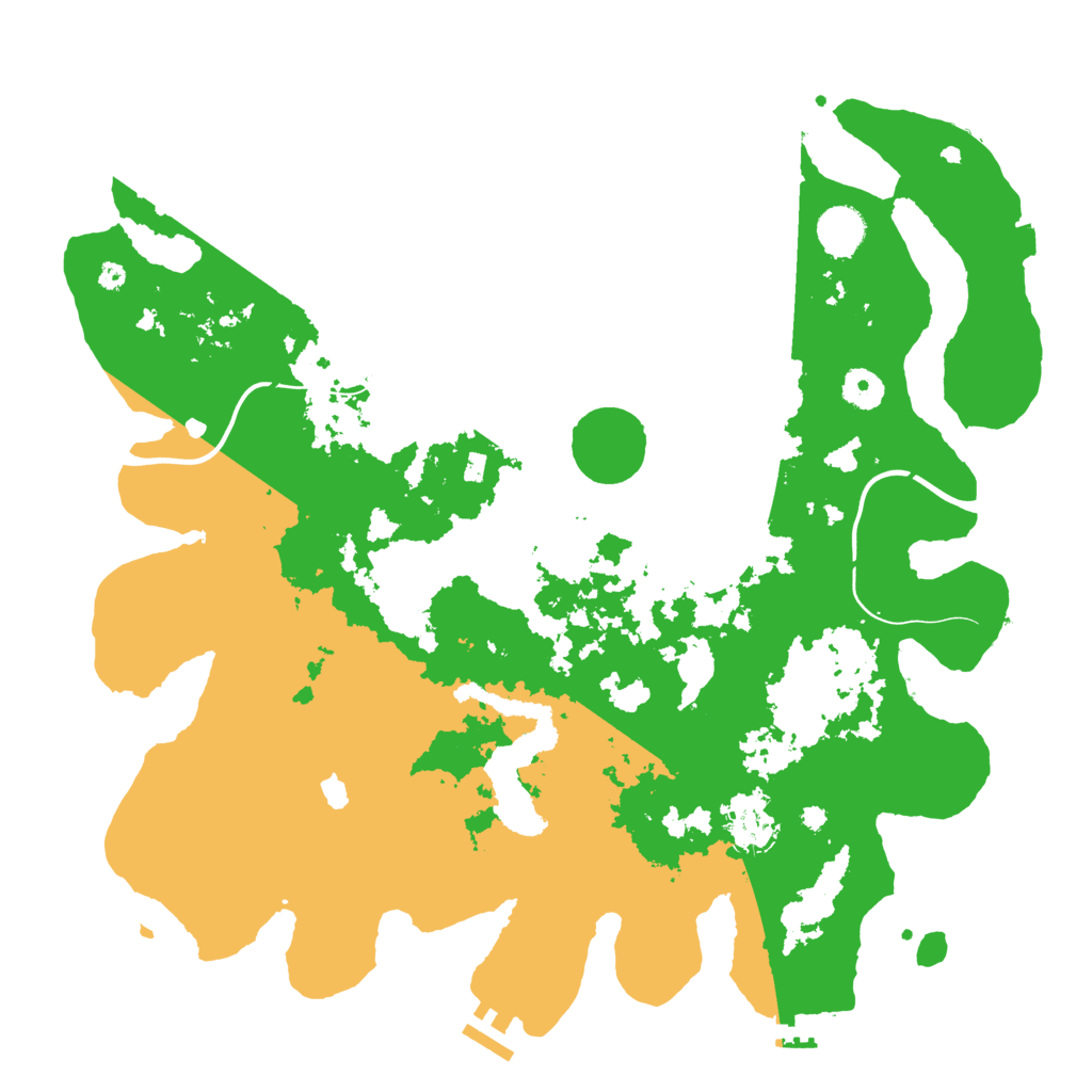 Biome Rust Map: Procedural Map, Size: 4000, Seed: 2038008432