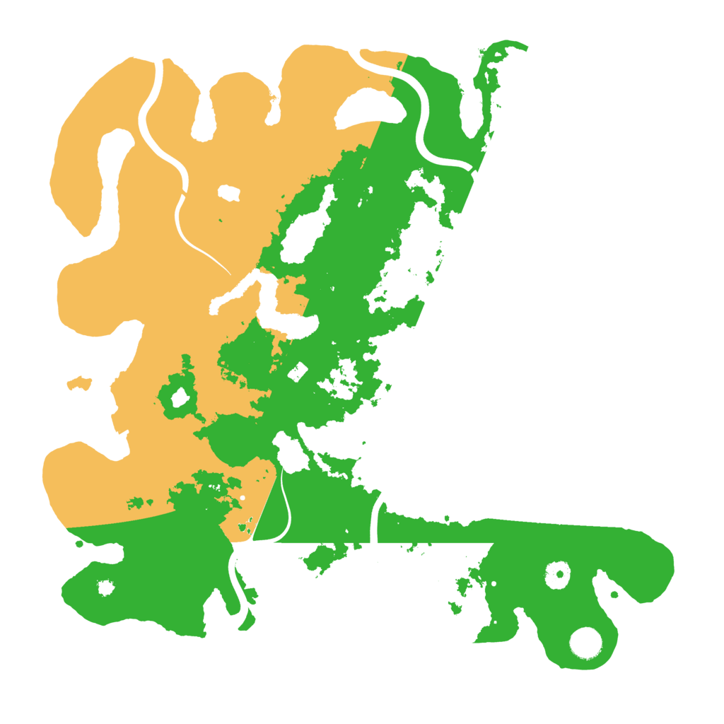 Biome Rust Map: Procedural Map, Size: 4000, Seed: 12378784