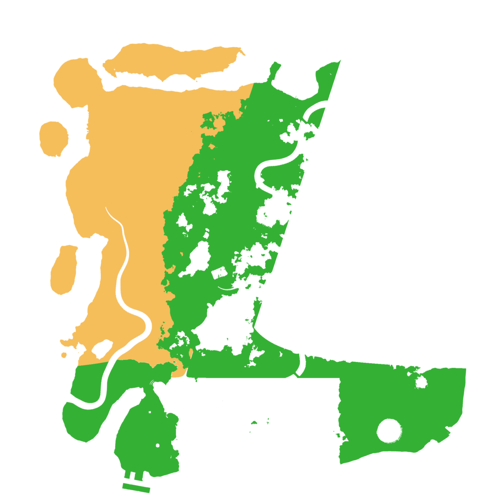 Biome Rust Map: Procedural Map, Size: 3700, Seed: 1742465963
