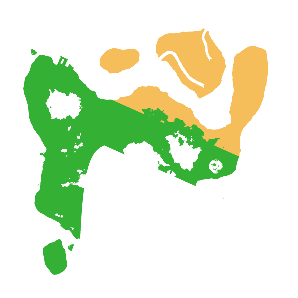 Biome Rust Map: Procedural Map, Size: 2323, Seed: 1259