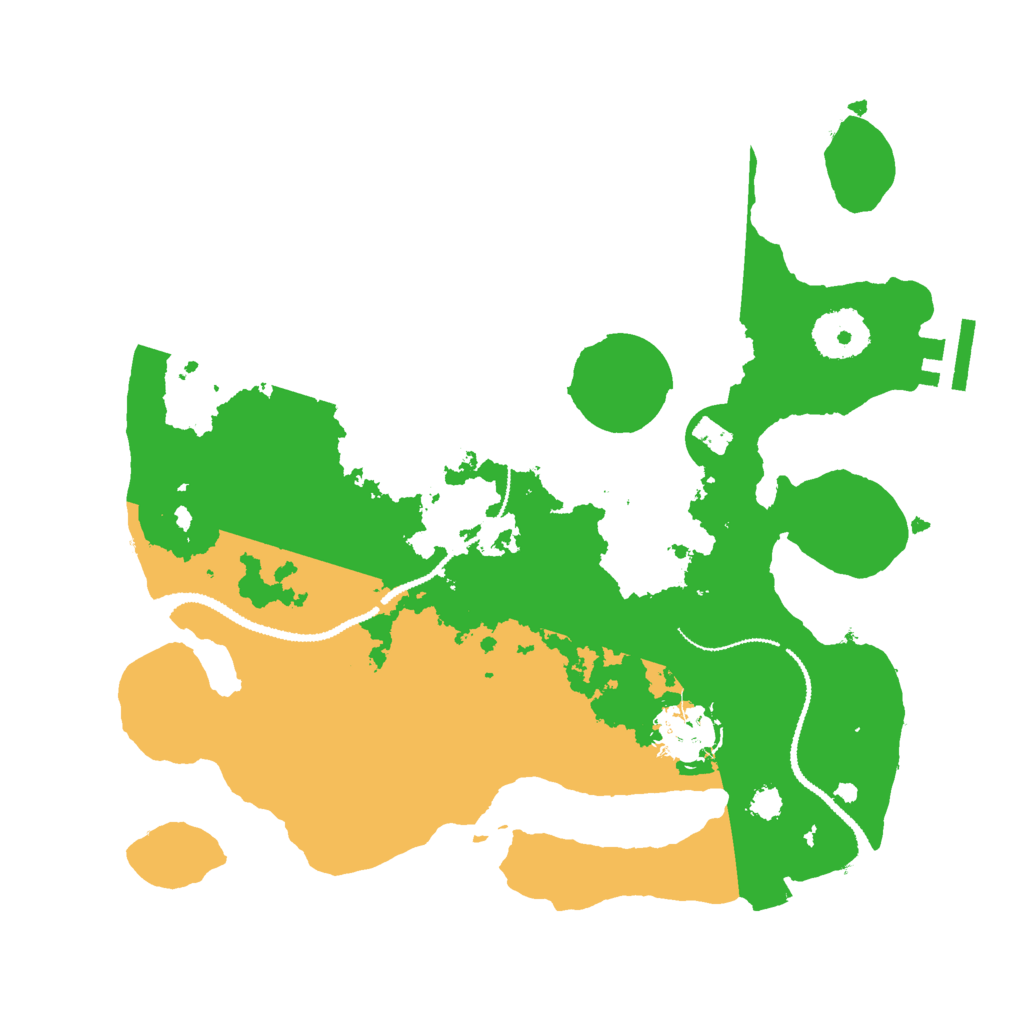 Biome Rust Map: Procedural Map, Size: 2900, Seed: 237038840