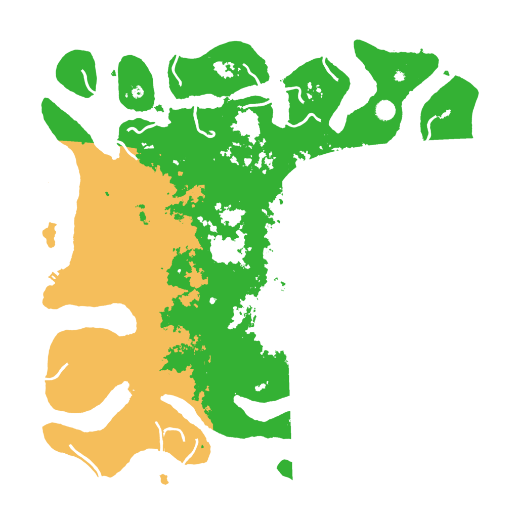 Biome Rust Map: Procedural Map, Size: 4500, Seed: 1201554