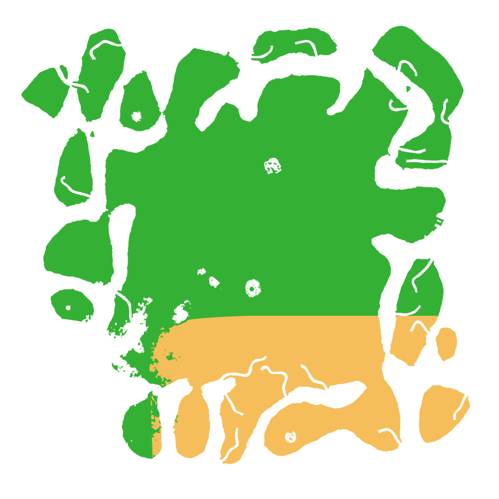 Biome Rust Map: Procedural Map, Size: 4500, Seed: 4879544