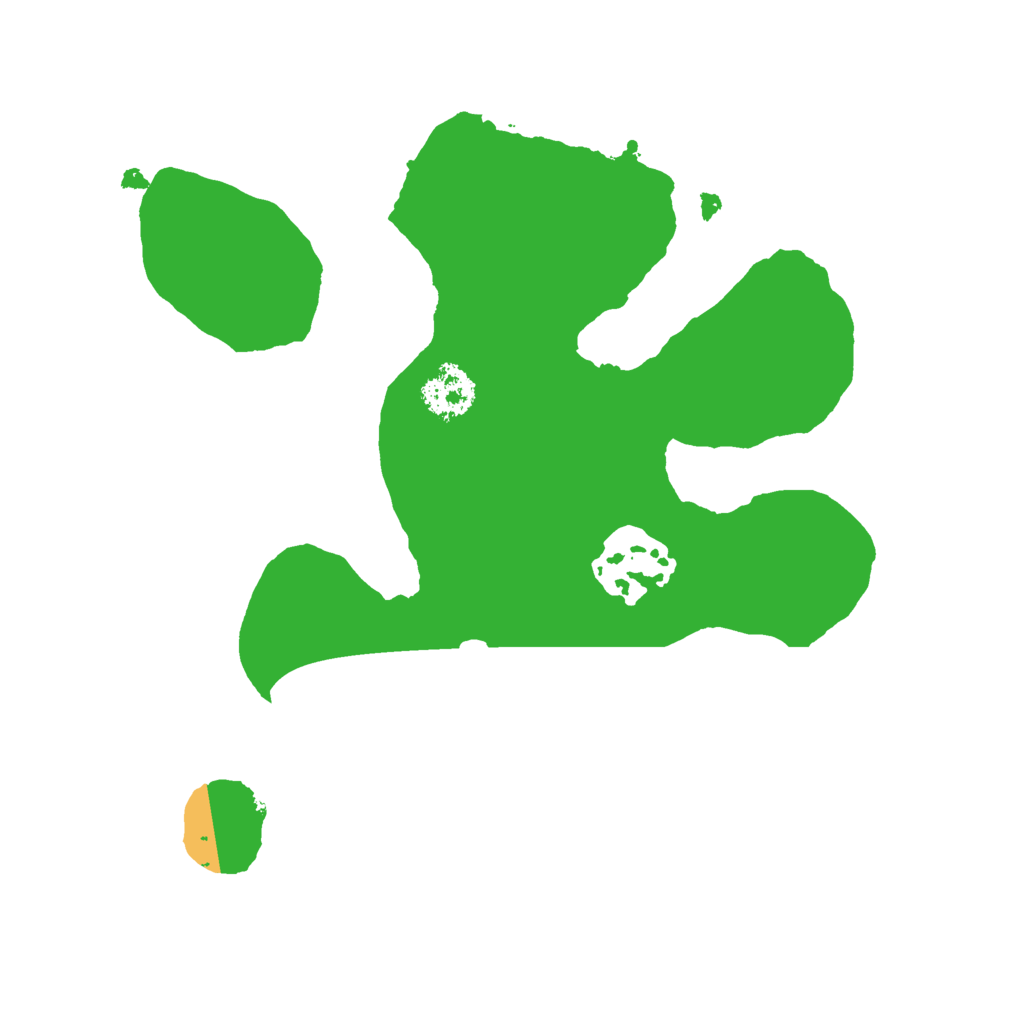 Biome Rust Map: Procedural Map, Size: 2000, Seed: 74815125