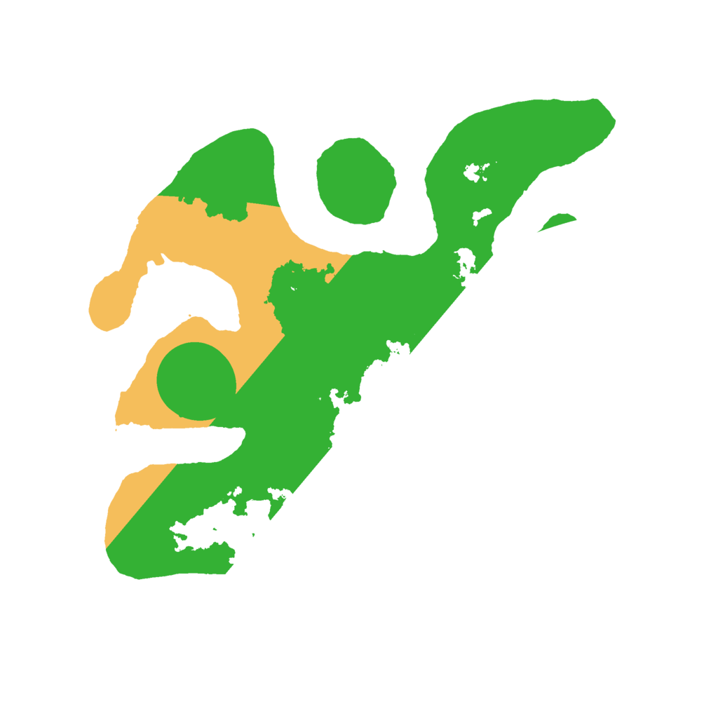 Biome Rust Map: Barren, Size: 2500, Seed: 19514532