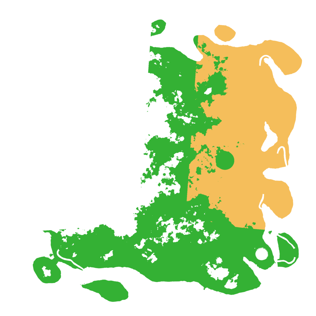 Biome Rust Map: Procedural Map, Size: 4500, Seed: 2603670
