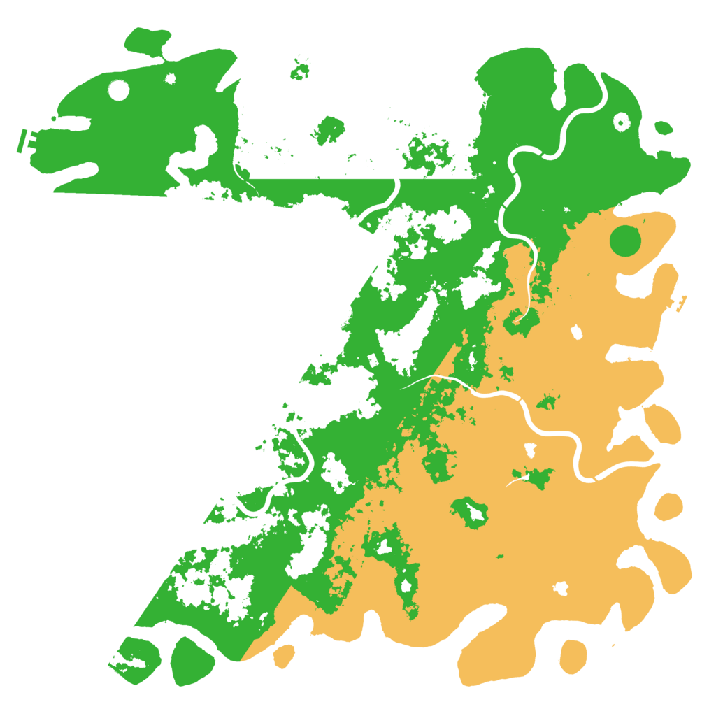 Biome Rust Map: Procedural Map, Size: 6000, Seed: 65000