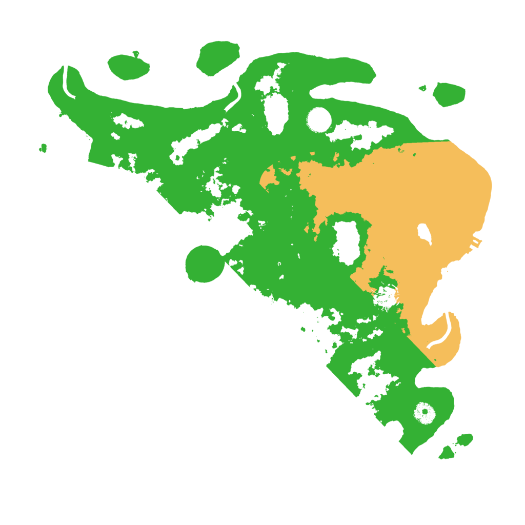 Biome Rust Map: Procedural Map, Size: 3750, Seed: 174444509