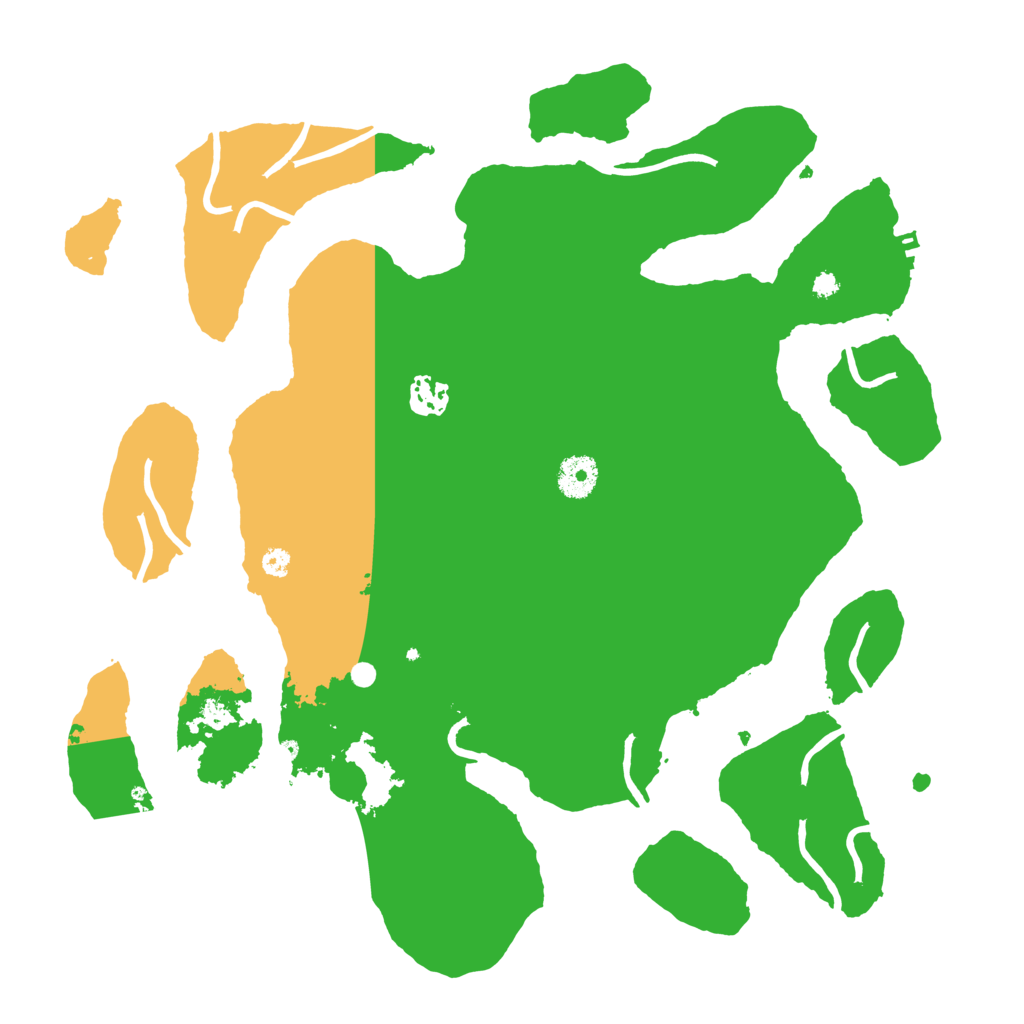 Biome Rust Map: Procedural Map, Size: 3700, Seed: 1480475903