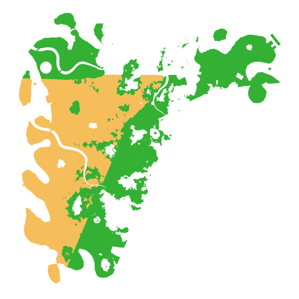 Biome Rust Map: Procedural Map, Size: 4500, Seed: 3694726