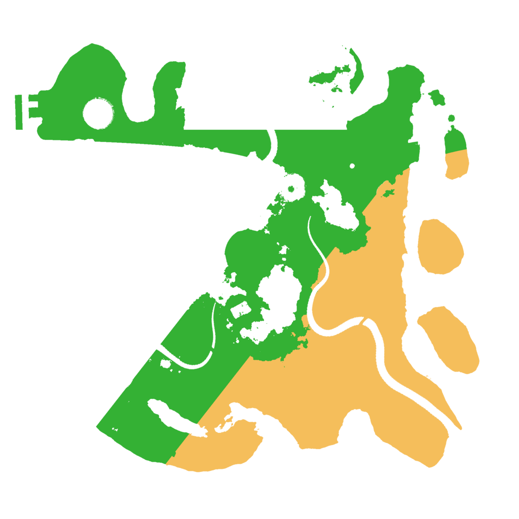 Biome Rust Map: Procedural Map, Size: 3000, Seed: 2435903