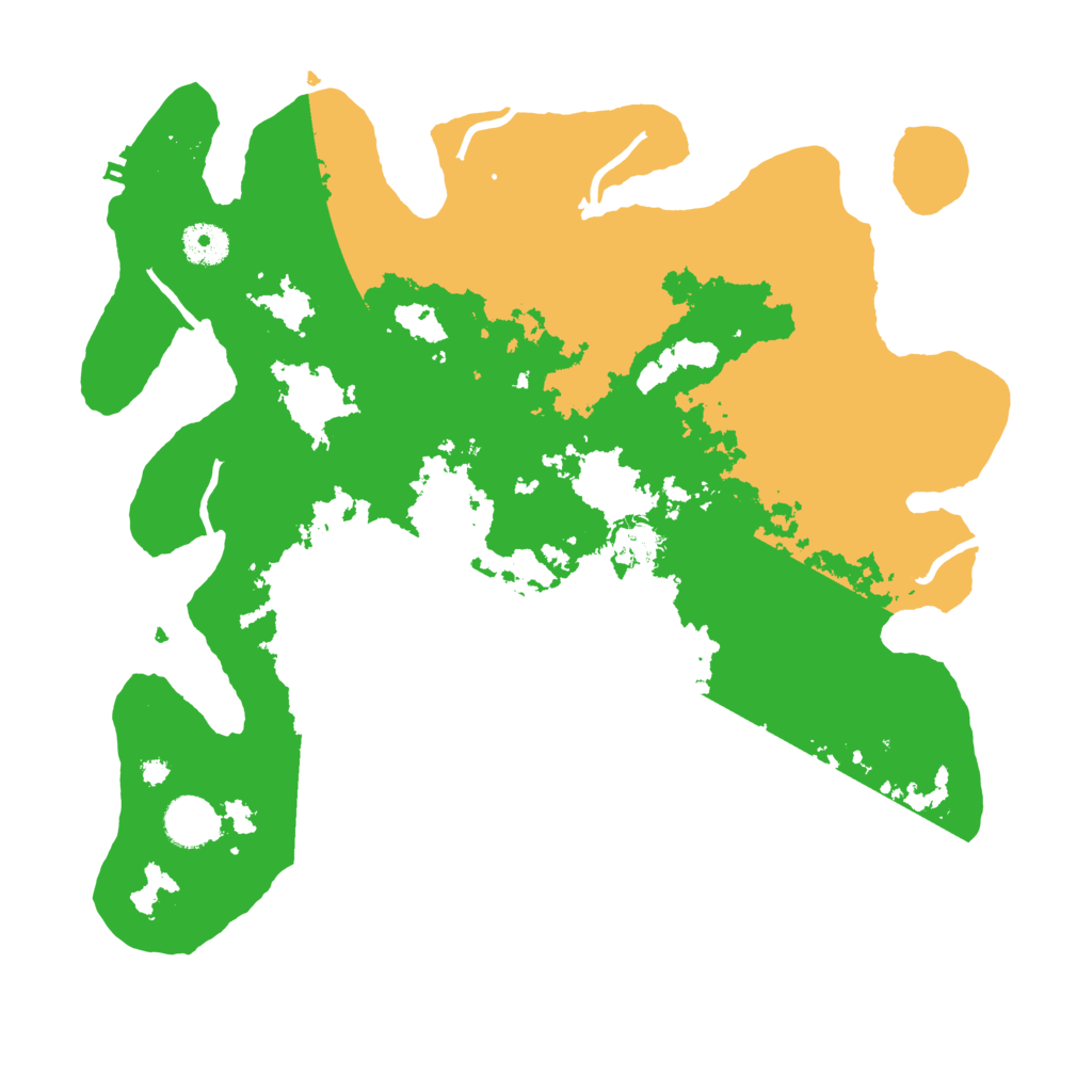 Biome Rust Map: Procedural Map, Size: 3700, Seed: 1655832