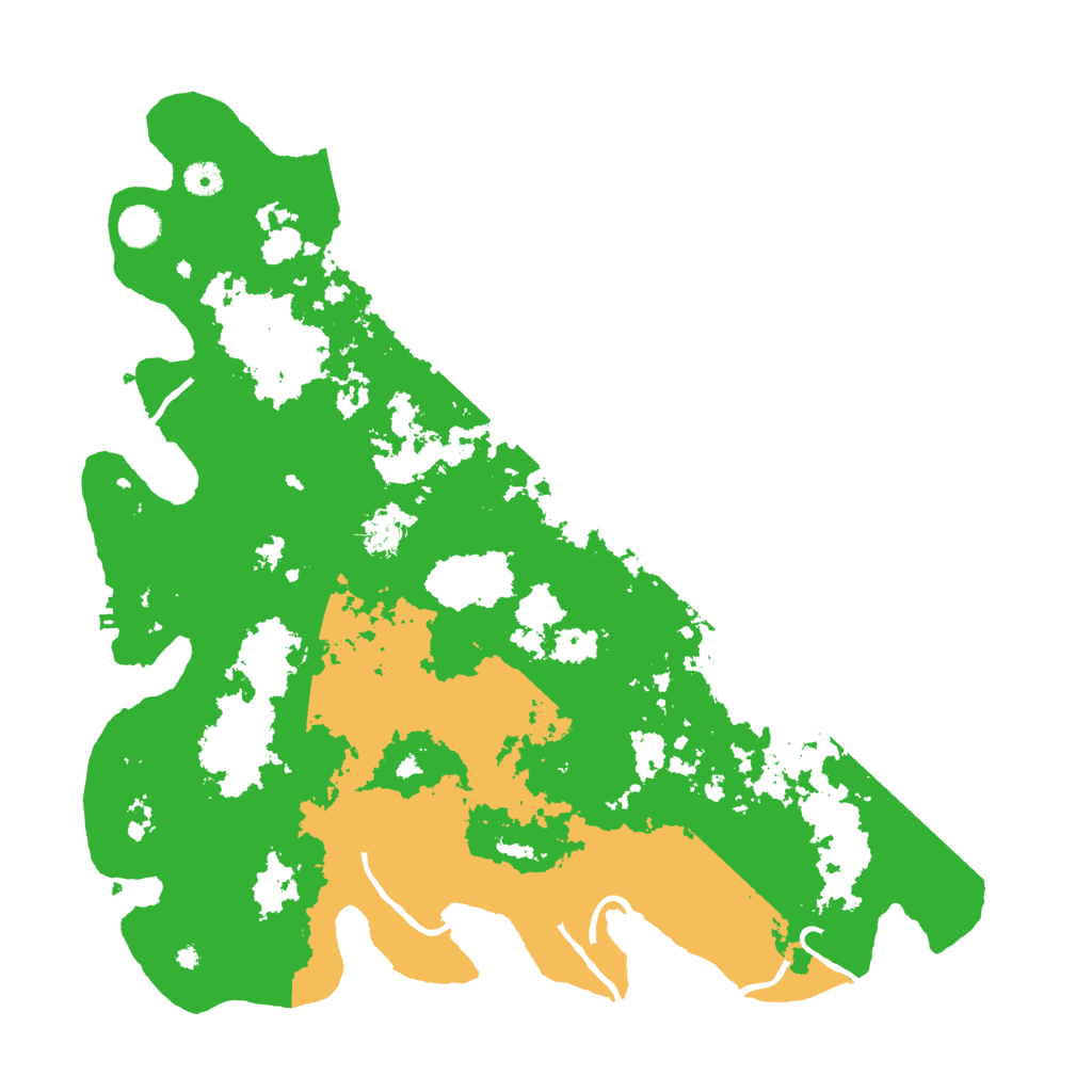 Biome Rust Map: Procedural Map, Size: 4500, Seed: 5374570