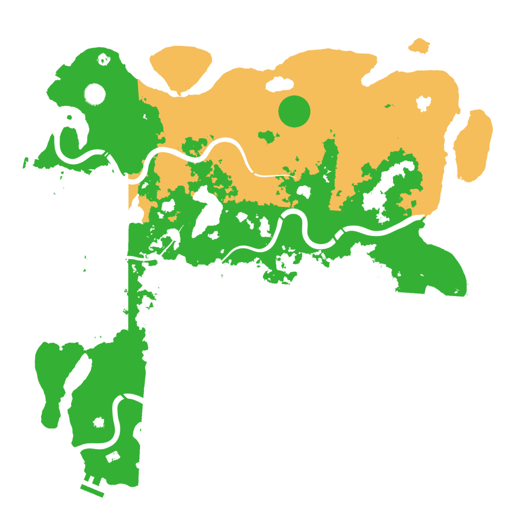 Biome Rust Map: Procedural Map, Size: 4250, Seed: 16340