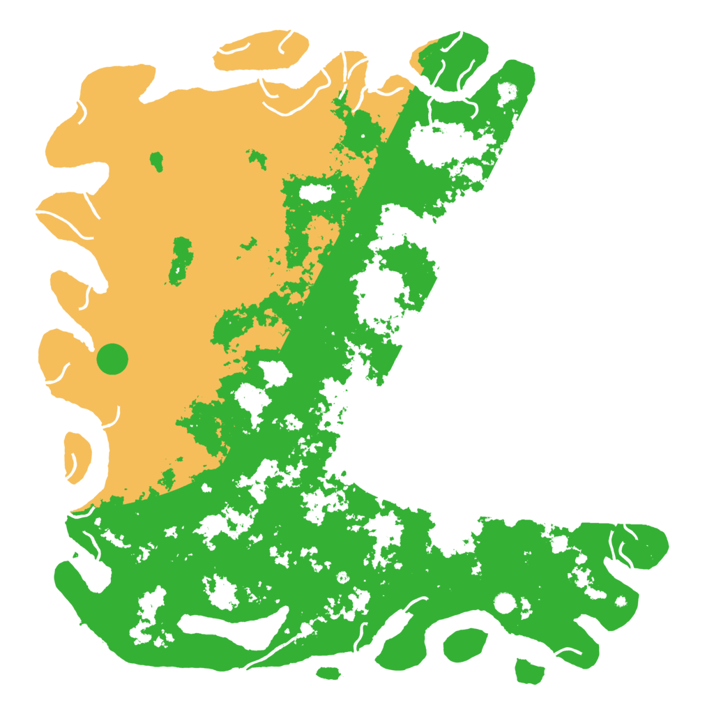 Biome Rust Map: Procedural Map, Size: 6000, Seed: 151815071
