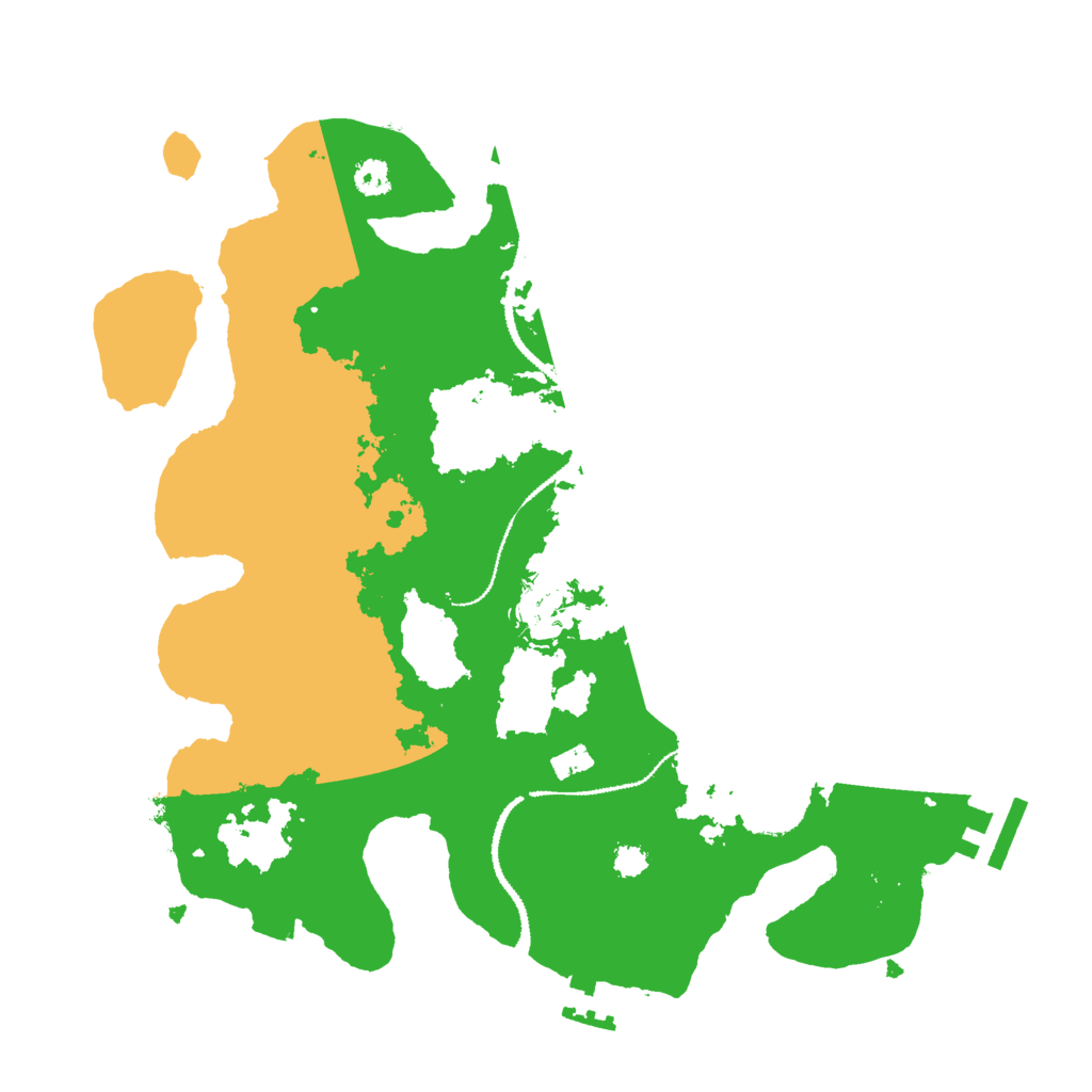 Biome Rust Map: Procedural Map, Size: 3000, Seed: 630203741