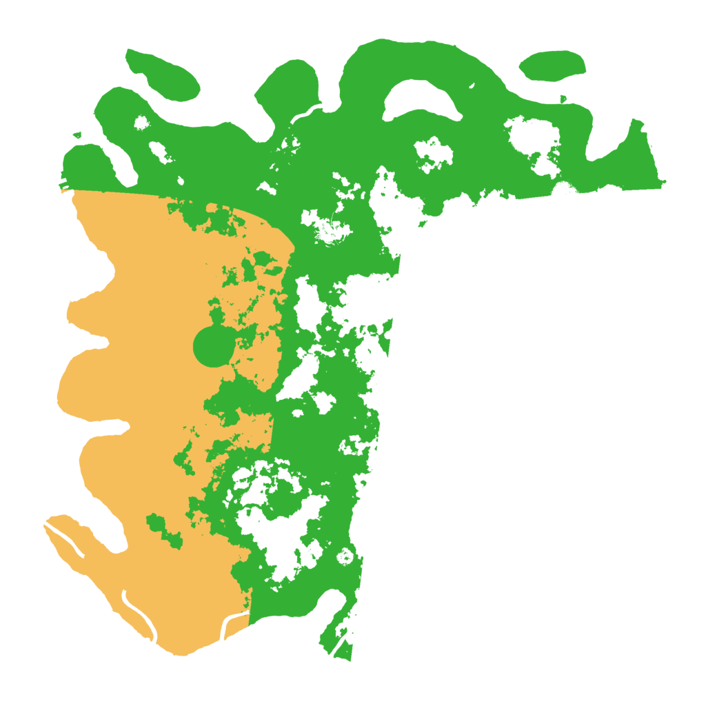 Biome Rust Map: Procedural Map, Size: 4500, Seed: 4261860