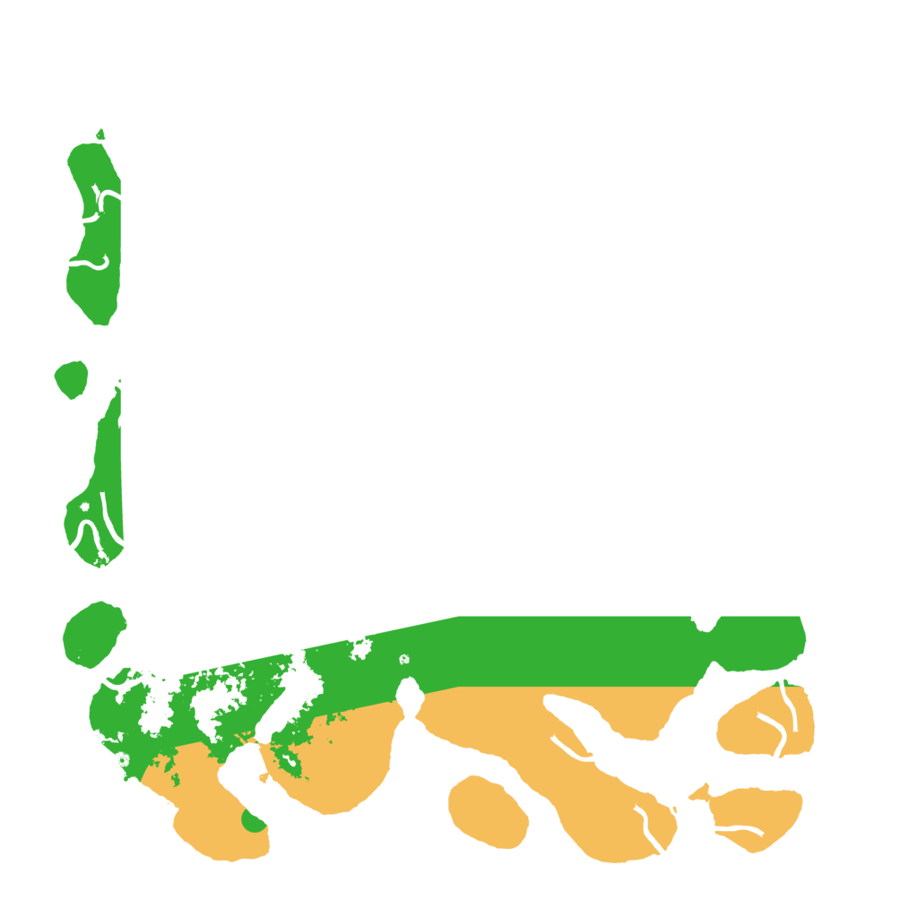 Biome Rust Map: Procedural Map, Size: 4500, Seed: 1282086