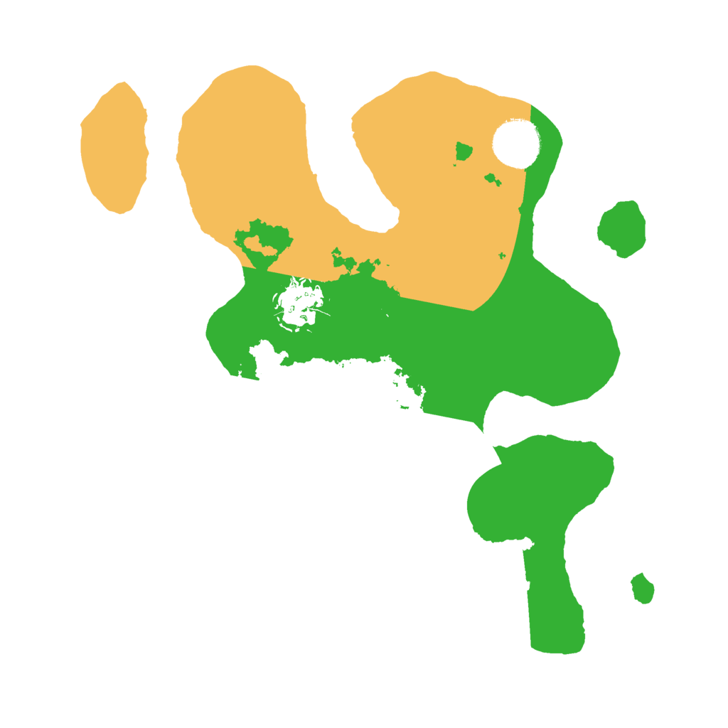 Biome Rust Map: Barren, Size: 2700, Seed: 6738