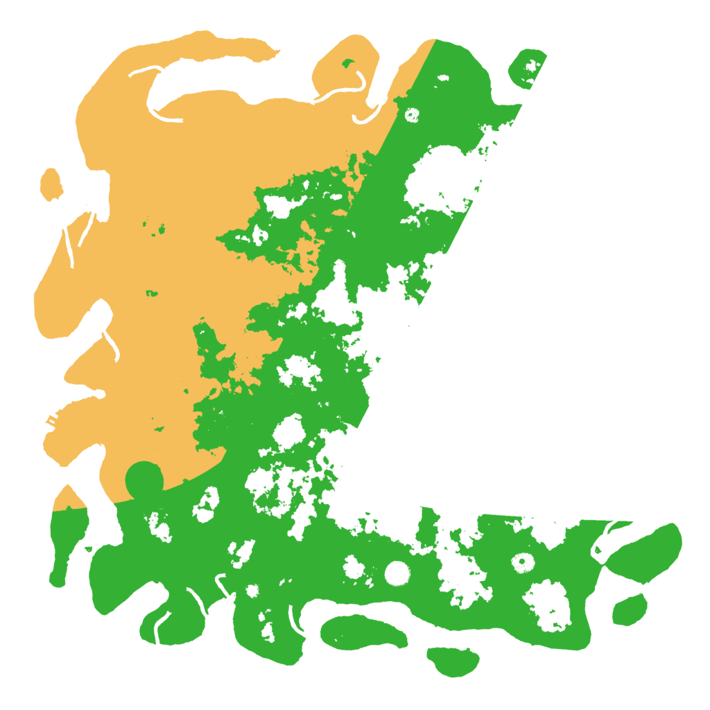 Biome Rust Map: Procedural Map, Size: 5000, Seed: 54633966