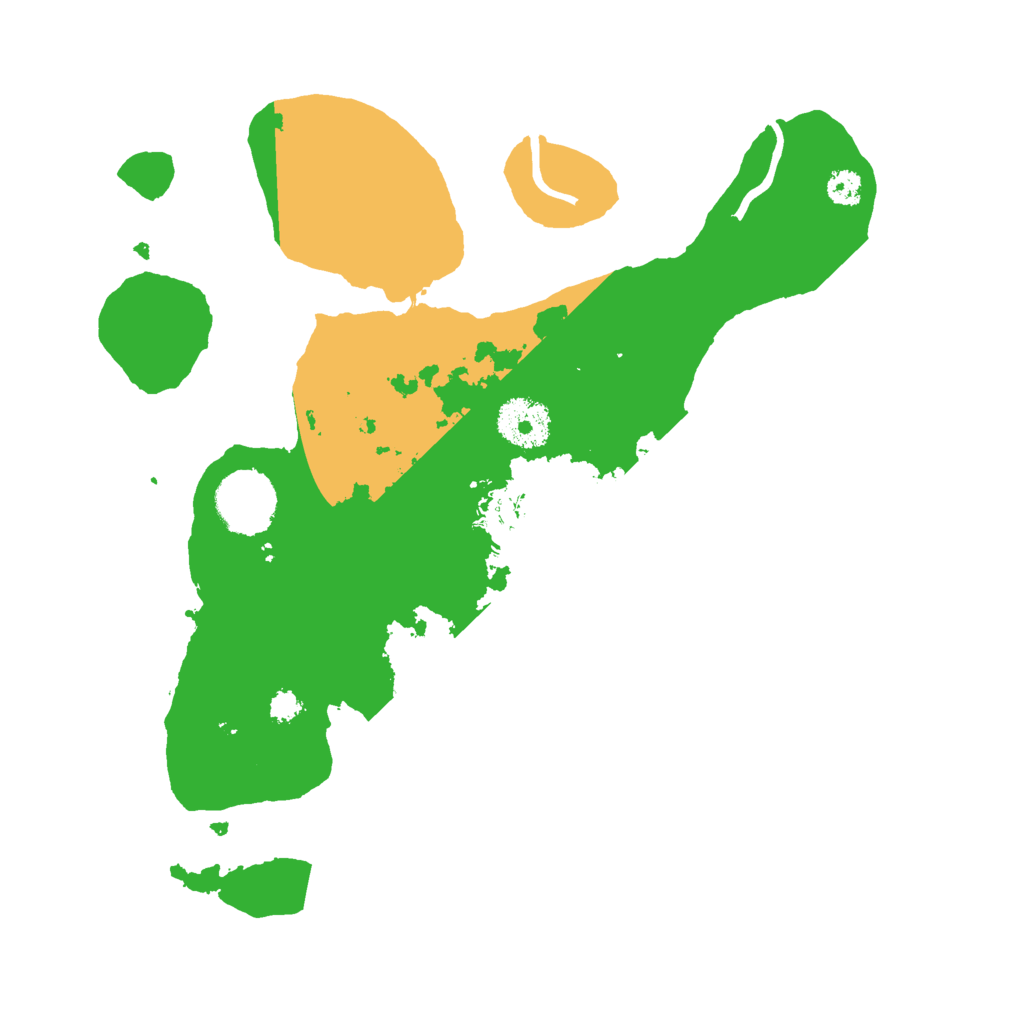 Biome Rust Map: Procedural Map, Size: 3000, Seed: 1030834298